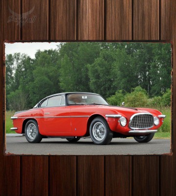 Металлическая табличка Ferrari 212 Inter (#0285EU)